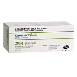 Caverject Impulse - 20mcg - Powder + Diluent - Single
