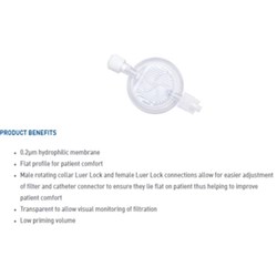 EPIDURAL FILTER FLAT LL PORTEX 100/386/010