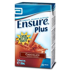 Ensure Plus - Chocolate - 200ml Tetra Pack - Single