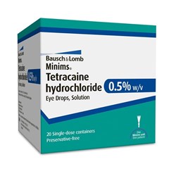 Amethocaine Minims - 0.5% - Pack of 20