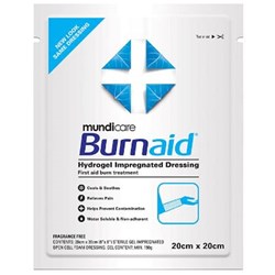 Burnaid Dressing - 20 x 20cm - Single