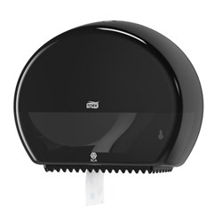 Tork T2 Mini Jumbo Toilet Roll Dispenser - Black - Single