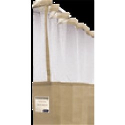 Disposable Curtains - Mesh Top - Latte - 4.5 x 2.3m - Pack of 8