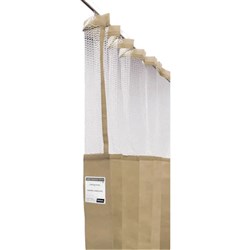 Curtains Disposable - Latte - 4.5m x 2m - Pack of 8