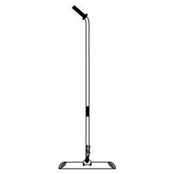 Quick Connect Mop Frame - Fits HMHANDLE & HM4814 - Single