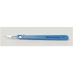 Henry Schein Scalpels - Stainless Steel - #11 - Pack of 10