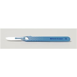 Henry Schein Scalpels - Stainless Steel - #22 - Pack of 10