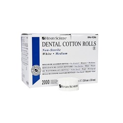 Henry Schein Dental Rolls - 1.5" x 3/8" - Pack of 2000
