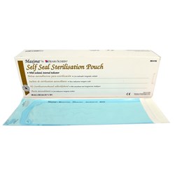 Henry Schein Maxima Sterilisation Pouch - 90 x 255mm - Pack of 200