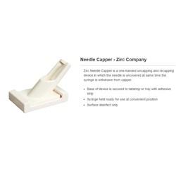 Needle Capper - Standard Base - With Tube & Adhesive Tape - Single