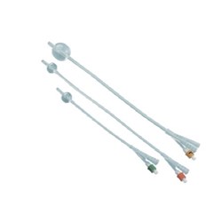 CATHETER FOLEY SILICONE 5CC 16FG