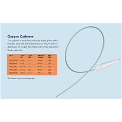 CATHETER OXYGEN 8FG 40CM 10