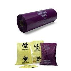 Cytotoxic Waste Bag - 710 x 990mm - 72L - Pack of 100