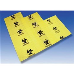 Contaminated Waste Bag - 500 x 600mm - 27L - Pack of 250