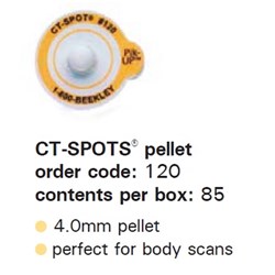 Beekley CT-SPOT Pellet Skin Markers - Non-Metal - 4mm - Pack of 85