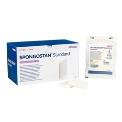 Spongostan Haemostatic Sponge - Standard - 70 x 50 x 10mm - Pack of 20