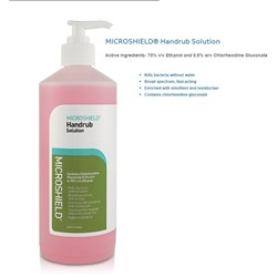 Microshield Antiseptic Handrub Solution - 1L Bottle - Single