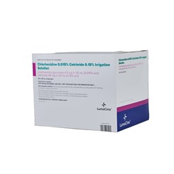 Chlorhexidine Cetrimide Solution - 0.05%/0.5% - Steritube - 30ml - Pack of 30