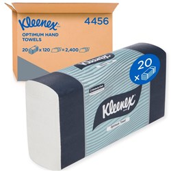 Kleenex Optimum Towel - Interleaved - 24 x 30.5cm - Pack of 20