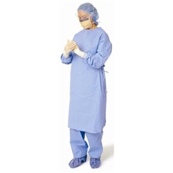 GOWN STERILE SURGICAL LARGE REINFORCED 30