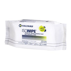 Isowipe Disinfectant Wipes - Refill - Pack of 75