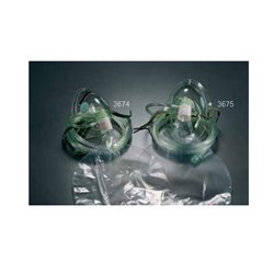 High Concentration Oxygen Mask - Adult - Non-rebreather - With 2m Tubing - Single