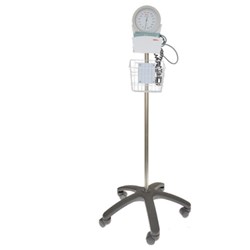 Aneroid Sphygmomanometer - Trolley Mounted - Heavy Weight Base - Single