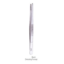 Dressing Forceps - Blunt - 25cm - Reusable - Single