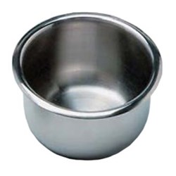 Iodine Bowl - Stainless Steel  - 77x43mm - 110cc - Single