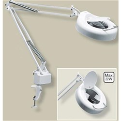 MAGNIFYING LIGHT ROUND & TABLE CLAMP