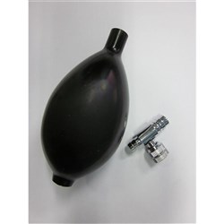 Sphygmomanometer Bulb - With Control Valve - Single