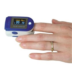 Finger Pulse Oximeter - Model 50C - In Case - Latex-Free - Single