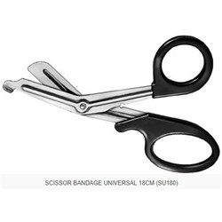 Dressing Scissors - Universal - Curved - 18cm - Single