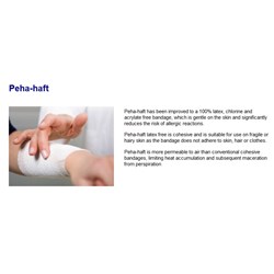 Peha-Haft Cohesive Bandage - 4cm x 4m - Single Roll - Single