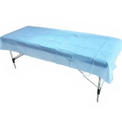 Bedsheet Cover - Large - 70cm x 240cm - Blue - Pack of 100