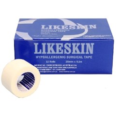 Hypoallergenic Tape - Likeskin - 25mm - Pack of 12
