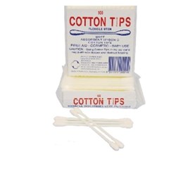 Cotton Buds - 7.5cm - Non-Sterile - Double Ended - Pack of 100