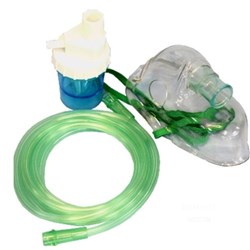 Nebuliser Mask with Tubing - Adult - Single