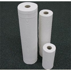 Bedsheet Roll - 49cm x 50m - Embossed - Perforated - Pack of6