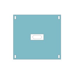 Epidural Drape 75x80cm Aperture 6x15cm Pack of 96