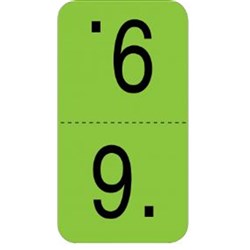 X-Ray Label - Top 9 - Light Green - Pack of 500