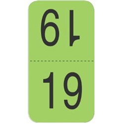 X-RAY LABEL TOP 19 LIGHT GREEN 500/RLL