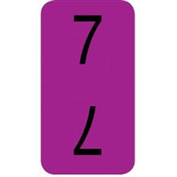 X-Ray Label - Bottom 7 - Pink  - Pack of 500