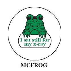 Sticker - Green Frog - "I Sat Still" - Pack of 250