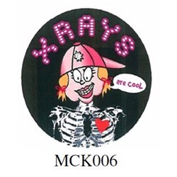 Sticker - "Cool X-Rays" - Girl - Pack of 250