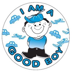 Sticker - Boy - "I Am A Good Boy" - Pack of 250