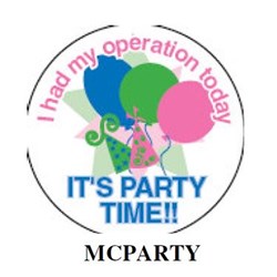 STICKER "I HAD MY OPERATION" 250/RLL