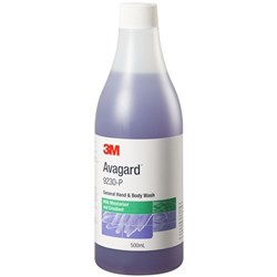 3M Avagard General Hand & Body Wash - 500ml Bottle + Pump - Single