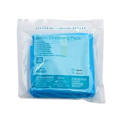 Multigate Basic Dressing Pack - Non-Woven - Sterile - Tear - Pack of 20