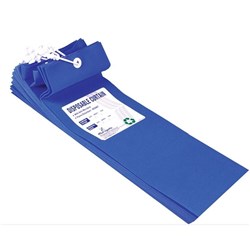 Multigate Cubicle Curtains - Anti MSRA - Disposable - Blue - Pack of 6